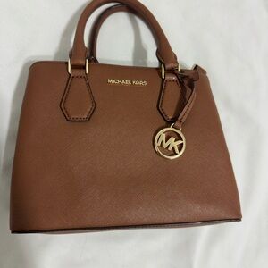 Michael Kors Tan Satchel Bag